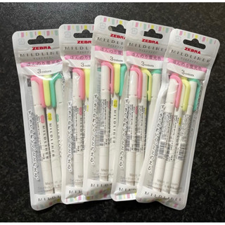 ZEBRA Mildliner 3-color set markers