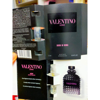 1.2ml น้ำหอม ของแท้ 100% Valentino Uomo Born in Roma EDT น้ำหอมผู้ชาย น้ำหอมแท้ Viol