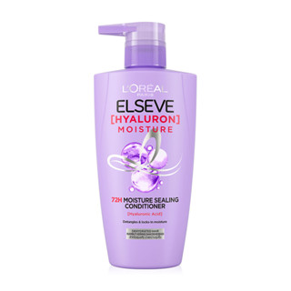 LOreal Paris Elseve Hyaluron Moisture 72H Moisture Conditioner 410 ml 9083 ลอรีอัล ปารีส เอลแซฟ ไฮยาลูรอน มอยซ์เจอร์