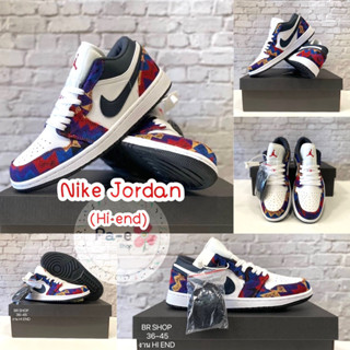 รองเท้า N N|ke Jordan (Hi-end) (พร้อมกล่อง) รองเท้าผู้หญิง ผู้ชาย