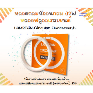 นีออนกลม (ธรรมดา) LAMPTAN CIRCULAR 32W แสงขาว (Daylight)