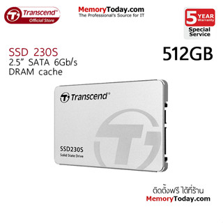 Transcend SSD 230s SATA-III 6Gb/s 512GB (TS512GSSD230S)