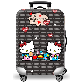 พร้อมส่งจากไทยด่วน! ผ้าคลุมกระเป๋าเดินทาง แบบยืด ลาย เจ้าหญิง ลายไทย คิตตี้ Hello Kitty