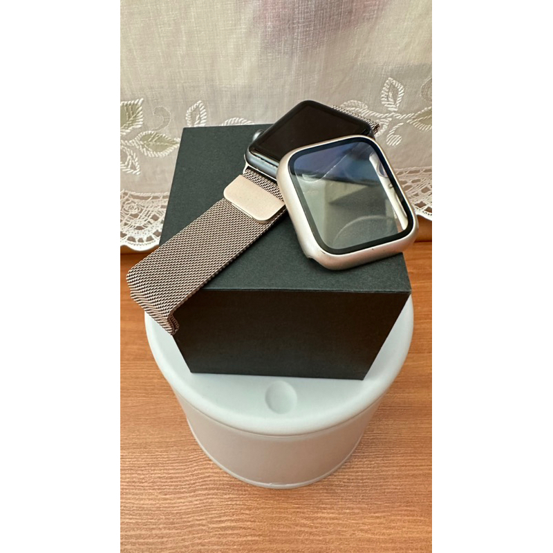 เคส+สาย Apple Watch ขนาด 44 mm สวยใหม่ ใช้น้อย