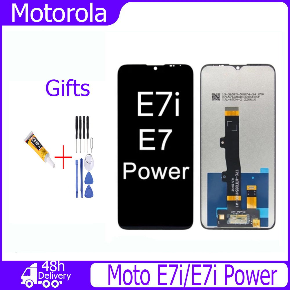 หน้าจอแท้ Motorola Moto E7i/E7i Powerจอชุด จอMoto LCD Display พร้อมทัชสกรีน จอ+ทัช สำหรับ Moto E7i/E7i Power