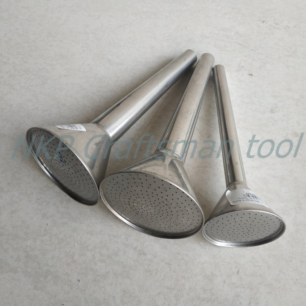 หัวบัวรดน้ำเสียบสายยาง แบบ สแตนเลส โรงงาน ขนาด (1/2"-5/8"-3/4" ) - (1"-1.1/4") หนา ทนทาน อย่างดี