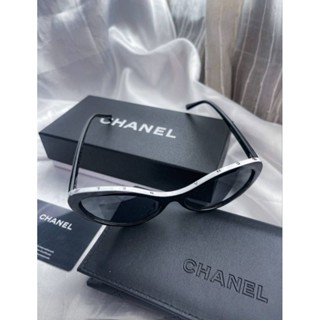 **พร้อมส่ง** แว่นกันแดด Chanel Oval sunglasses พร้อมกล่อง