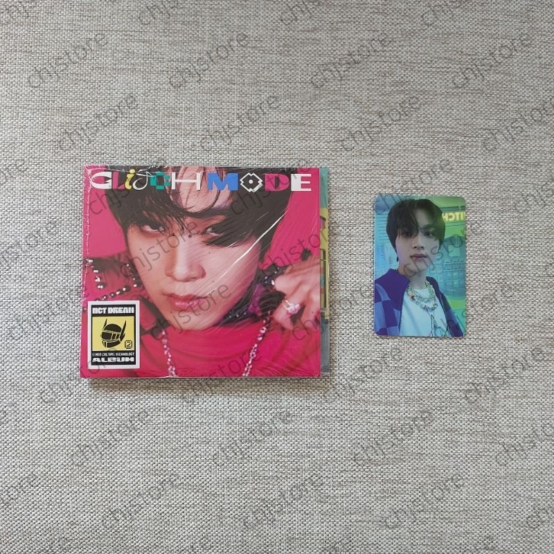 NCT DREAM : GLITCH MODE (JEWEL VER.) HAECHAN อัลบั้ม ปกแฮชาน การ์ดแฮชาน
