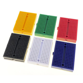 บอร์ดทดลอง 170 รู SYB-170 ขนาด 35x47x8.5 mm.Protoboard Breadboard โฟโต้บอร์ด