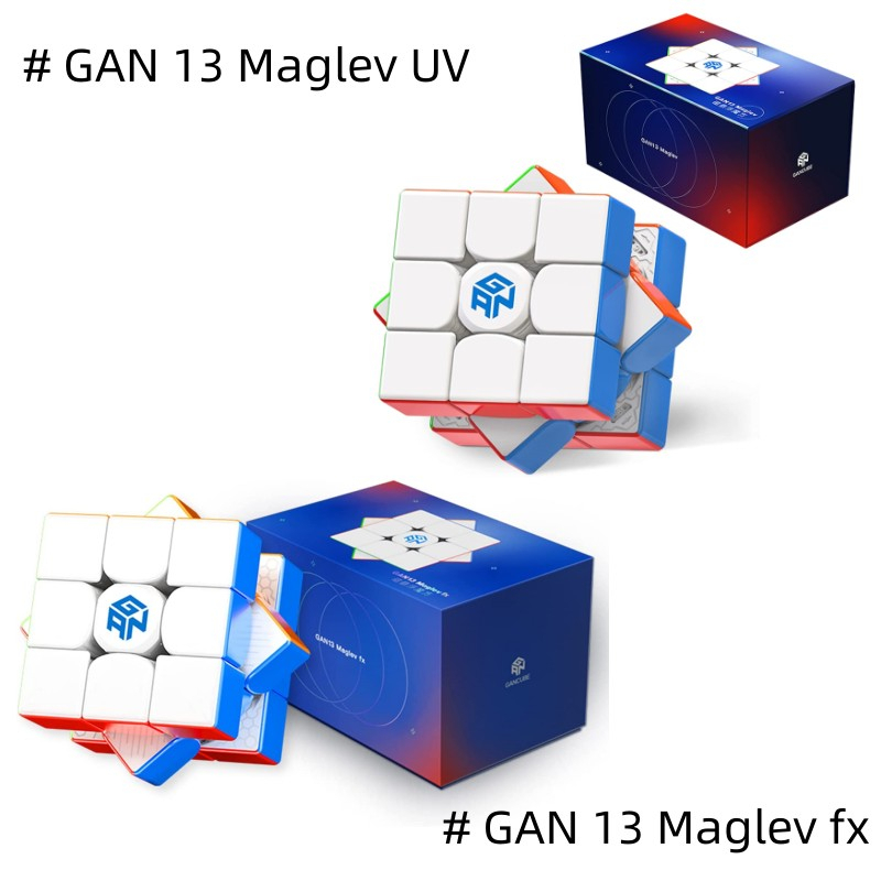รูบิค 3x3 แม่เหล็ก GAN 13 Maglev UV/ GAN 13 Maglev fx รูบิคแม่เหล็ก ลูกบาศก์ความเร็ว ลูกบาศก์มายากล 