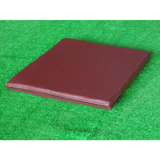เบาะนั่งสมาธิ อาสนะหนัง PVC มีซิปถอดได้ มีหลายสี ขนาด 60 x 60 ซม. หนา 4 ซม.