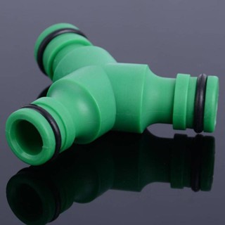 ข้อต่อสวมเร็ว ข้อต่อ 3 ทิศทาง ตัวผู้ แบบสวมเร็ว  3 ways hose coupling connector for hose 1/2 inside diameter 0.5 inches