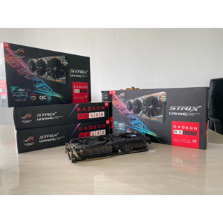 VGA (การ์ดแสดงผล) ASUS ROG-STRIX RX580 O8G GAMING ราคาพิเศษ 2,999 บาท