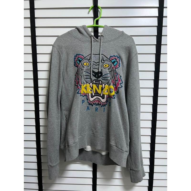 ✨2nd hand✨เสื้อหนาว KENZO sweater มีฮู้ด ของแท้ 💯% ผ้าหนา ใส่แล้วอุ่นมากๆ