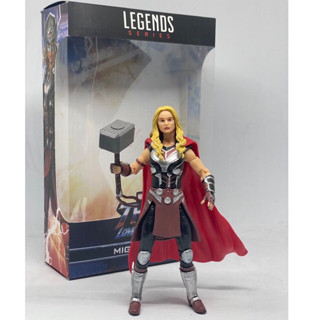 (กรุงเทพ) MIGHTY THOR MARVEL LEGENDS THOR LOVE AND THUNDER 1/10 ACTION FIGURE 17 cm(มีหัวเปลี่ยน)