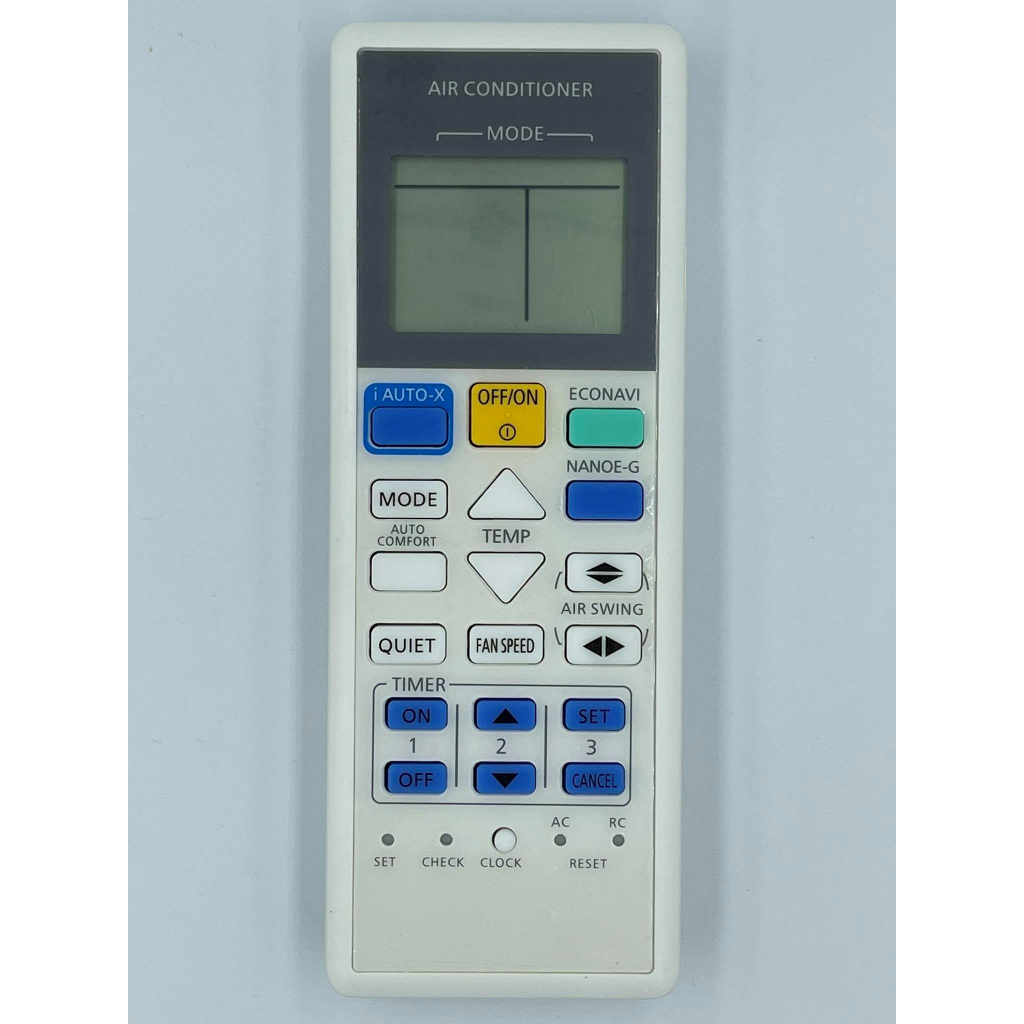 รีโมทแอร์ Panasonic รุ่น IAUTO-X/ECONAVI/NANOE-G (C4543)