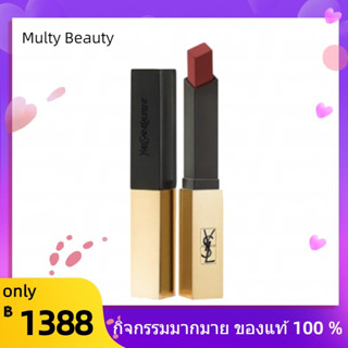 ลิปสติกYSL Rouge Pur Couture The Slim Matte Lipstick #11 #12 #21 ลิปysl พร้อมกล่องและถุงแบรนด์  ของแท้100%