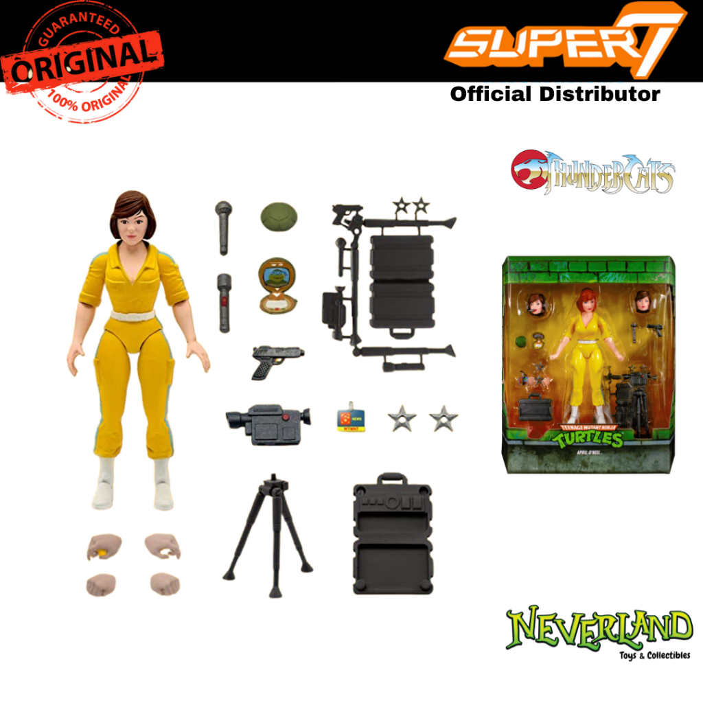 Super7 TMNT April O'Neil Ultimates! Wave 3 Figure