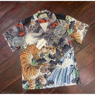 เสื้อเชิ้ตแขนสั้น Wacko Maria Tim Lehi Hawaiian Shirt