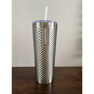 Starbucks Thailand Textured Silver 24oz (Stainless)