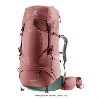 เป้ deuter รุ่น Aircontact Lite 45+10SL โลโก้ใหม่ ปี 2023 สีแดง Caspia Ivy , สีน้ำเงิน Ink Jade , สีฟ้า Lagoon Ivy