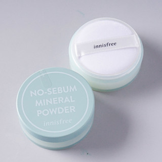 ✅พร้อมส่ง New Innisfree No Sebum Mineral Powder 5g Oil Control Powder