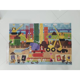 Giant Floor Puzzle 60 ชิ้น - BIG Builder (มือสองสภาพนางฟ้า ขนาด 2*3ฟุต)
