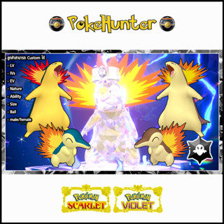 Pokemon Scarlet &amp; Violet Typhlosion Shiny&amp;NotShiny