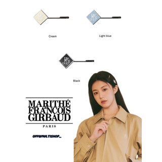 ✨🇰🇷Marithe francois girbaud MFG LOGO HAIR CLIP🤍🇰🇷✨