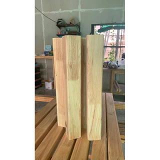 ท่อนไม้ยางพารา สำหรับทำขาโต๊ะและงาน DIY เคลือบยูรีเทนกันน้ำ