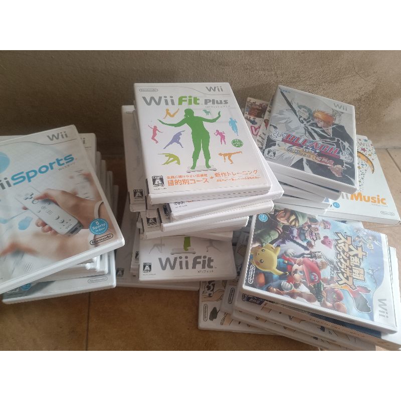 แผ่นแท้ Wii ภาษาญี่ปุ่น สำหรับ nintendo Wii แผ่นแท้ราคาถูก