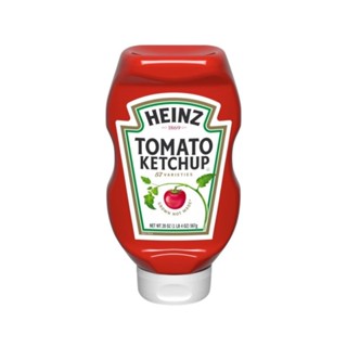 ไฮนซ์ ซอสมะเขือเทศ 567 ก. Heinz Tomato Ketchup 567g ซอสไฮนซ์ ขวดบีบ Tamato Sauce