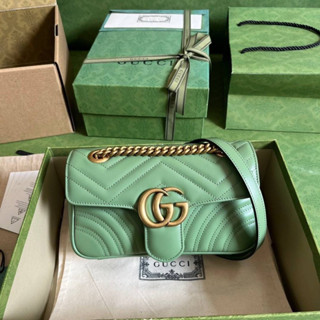 New Gucci Marmont mini Shoulder bag(Ori) เทพ size 22 cm.