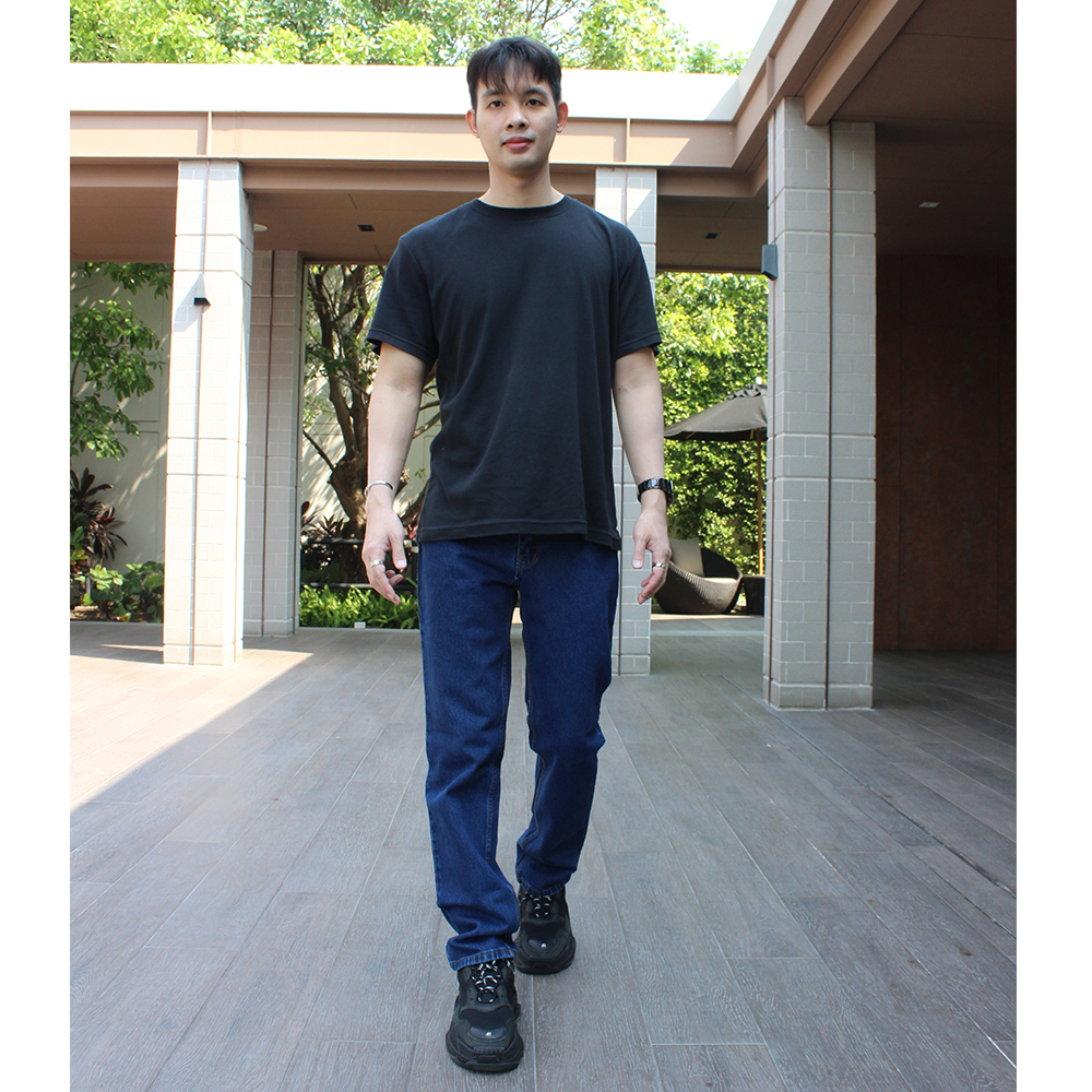 Golden Zebra Jeans กางเกงยีนส์ชายทรงขากระบอกไซส์เล็กไซส์ใหญ่ กางเกงยีนวินเทจ ส่งเปลี่ยนฟรี - รูปที่ 7