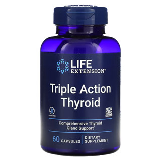 Life Extension Triple Action Thyroid 60 Capsules Dietary Supplement