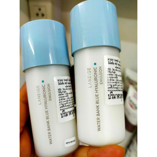 50ml ของแท้ 100 % LANEIGE อิมัลชั่น LA Waterbank Blue HA Emulsion ผิวธรรมดา ผิวผสม Normal to oily Skin หมดอายุ 05 / 2025