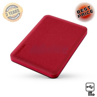 4 TB EXT HDD 2.5 TOSHIBA CANVIO ADVANCE ฮาร์ดดิส ฮาร์ดดิสก์ ฮาร์ดดิสก์คอมพิวเตอร์ ประกัน 3*2*0