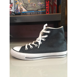 รองเท้าคอนเวิร์สหุ้มข้อ CHUCK TAYLOR ALL STAR ไซส์ 39 สีดำ ของแท้จากช็อปพร้อมกล่อง พร้อมป้าย