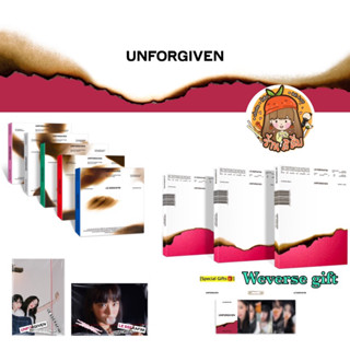 [พร้อมส่ง] LE SSERAFIMs 1st Studio Album อัลบั้ม "UNFORGIVEN" (PHOTOBOOK / COMPACT/ Weverse ver.) + Ktown4u/Weverse