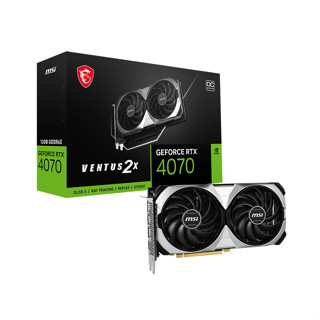 MSI GeForce RTX 4070 VENTUS 2X 12GB OC Graphics Card การ์ดจอ