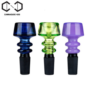 Small Cup / Adapter บ้องแก้ว mixed color 14 mm. แจกันแก้ว SA103