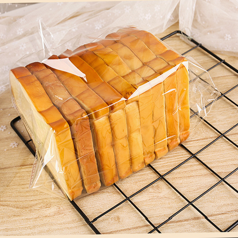 ถุงใส่ขนมปัง แพ็ค100ใบ แถมฟรีลวดมัดถุงฟู้ดเกรดขยายก้น - รูปที่ 5