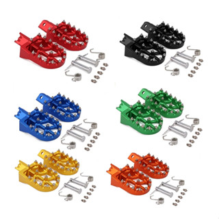 พักเท้า (004) พักเท้ามอเตอร์ไซส์ สำหรับรถวิบาก (Foot Pegs Motorcycle Universal CNC Footpeg Footrest for CRF XR 50 70 110