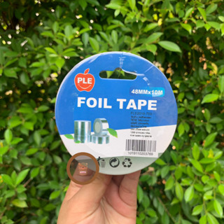 เทปอลูมิเนียมฟอยล์ Foil Tape  ขนาด 48mmx10m  เทปสังกะสี เทปตะกั่ว เทปติดหม้อ เทปติดหลังคา กันรั่วซึม หน้ากว้าง 2 นิ้ว