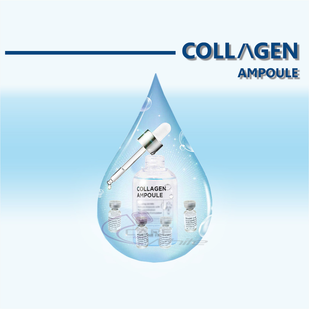[แอมพูลสูตรหน้าใสลดสิว] l\/lɅDE Colllagen Ampoule (2 Vial/Set)