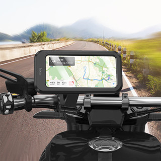 มาใหม่ ที่จับมือถือติดมอเตอร์ไซค์กันน้ำ Hoco Bicycle motorcycle holder “CA101 Rider” waterproof