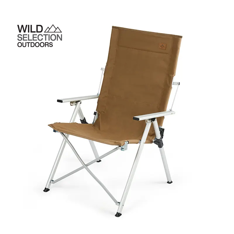 เก้าอี้แคมป์ปิ้ง Naturehike เก้าอี้ปรับระดับ TY03 plus Aluminum alloy quick folding recliner CNH22JU059