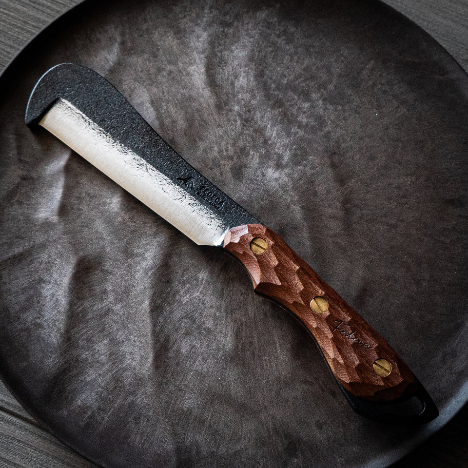 [พร้อมส่งผ่อนได้] 🇯🇵 Fedeca TANZO มีดหั่นฟืนแคมปิ้ง รุ่นด้ามไม้แกะสลัก Naguri