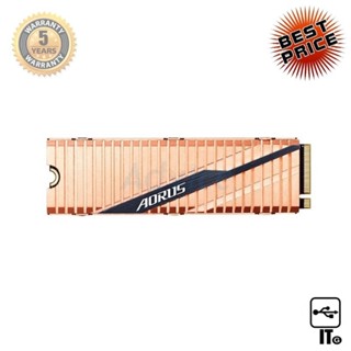 500 GB SSD M.2 PCIe 4.0 GIGABYTE AORUS (ASM2NE6500GTTD) ฮาร์ดดิส ฮาร์ดดิสก์ ฮาร์ดดิสก์ ประกัน 5Y