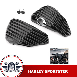 ฝาครอบแบตเตอรี่ Harley Sportster 48 72 XL883 XL1200 2004-2013